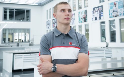 Sergey Sirotkin Sauber Visit