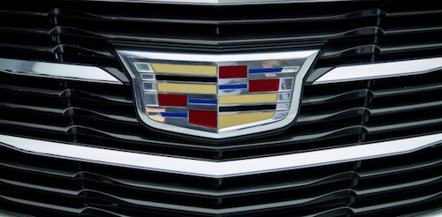 Cadillac ATS Coupe grille logo
