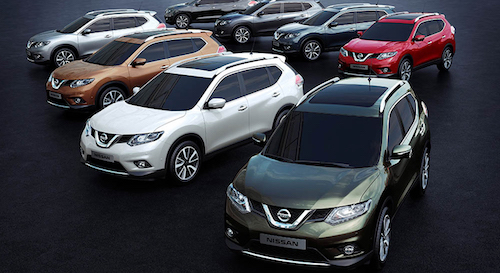 Самой популярной моделью Nissan в феврале стал X-Trail
