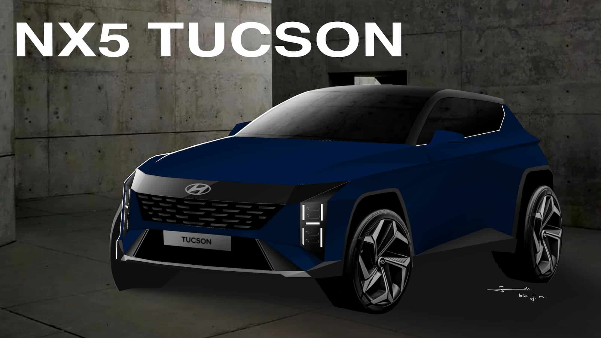 Новое поколение Hyundai Tucson: первые изображения