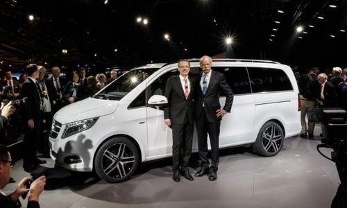 Mercedes-Benz представил новый минивэн V-Class