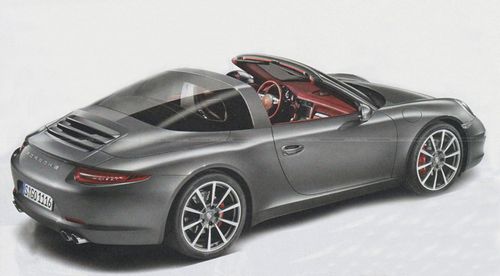 Porsche опубликовала официальные фотографии модели 911 Targa