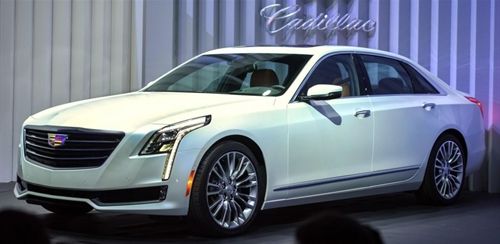 Cadillac покажет в Шанхае гибридный седан СТ6 Hybrid