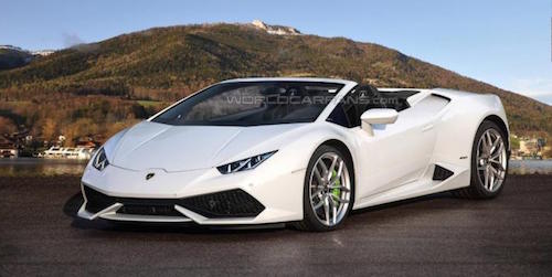 Lamborghini Huracan Spyder представят в сентябре