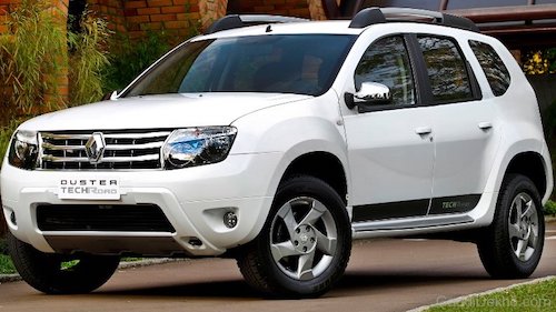 Renault Duster White Color