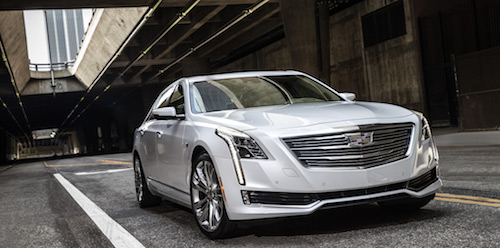 2017 Cadillac CT6 front end