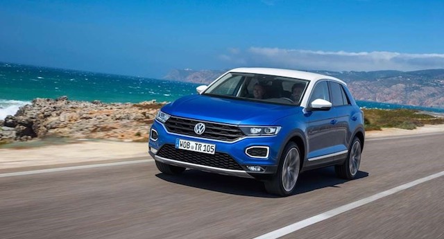 VW начнет продажи в европейских странах дизельного T-ROC