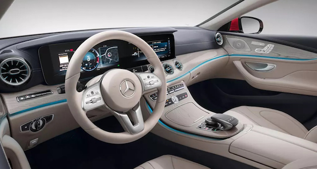 Mercedes CLS interior nw