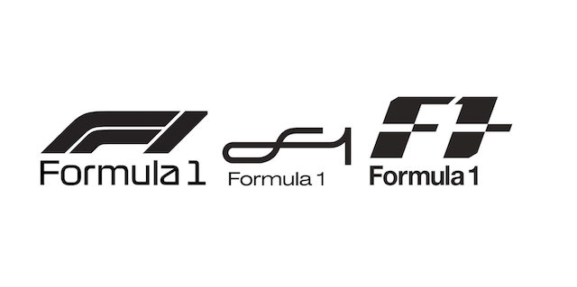 new f1 logos