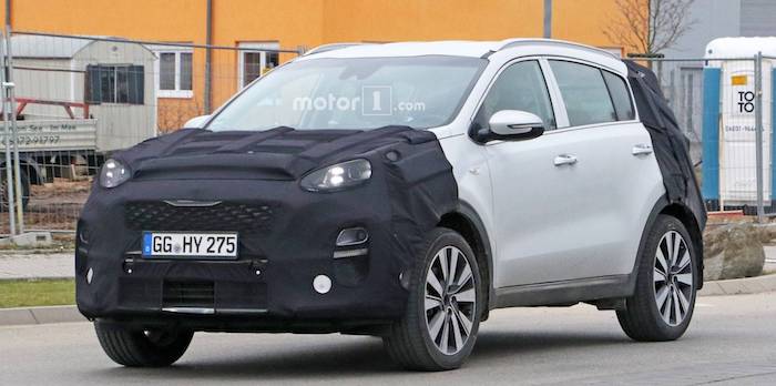 2019 kia sportage spy photo