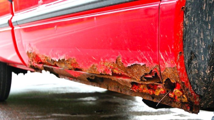 Rusty Car Bottom