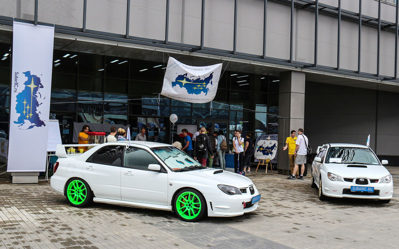 Subaru priglashaet svoih poklonnikov v Moskv