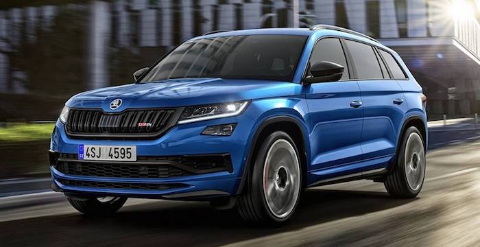 2019 skoda kodiaq rs leaked official photo 1