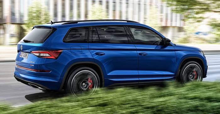 2019 skoda kodiaq rs leaked official photo 2