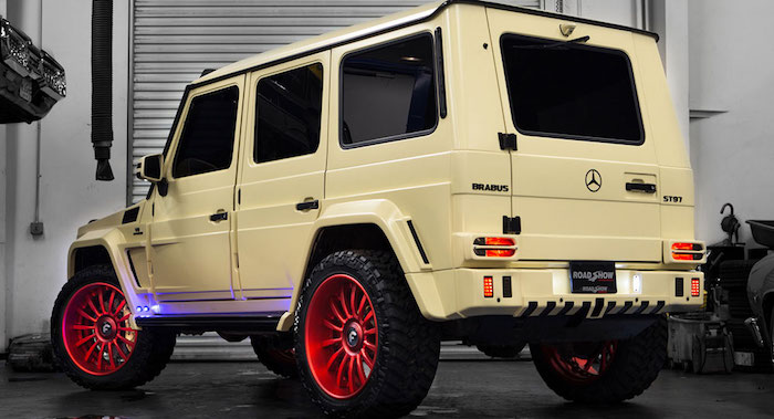 Brabus Tuned Mercedes G550 Looks Ready To Enter Military Service