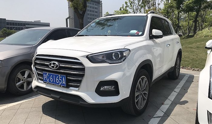 Hyundai ix35 для Китая.