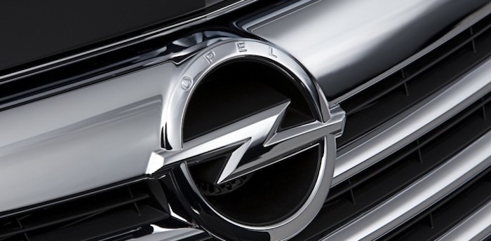Opel Logo on Opel Insignia