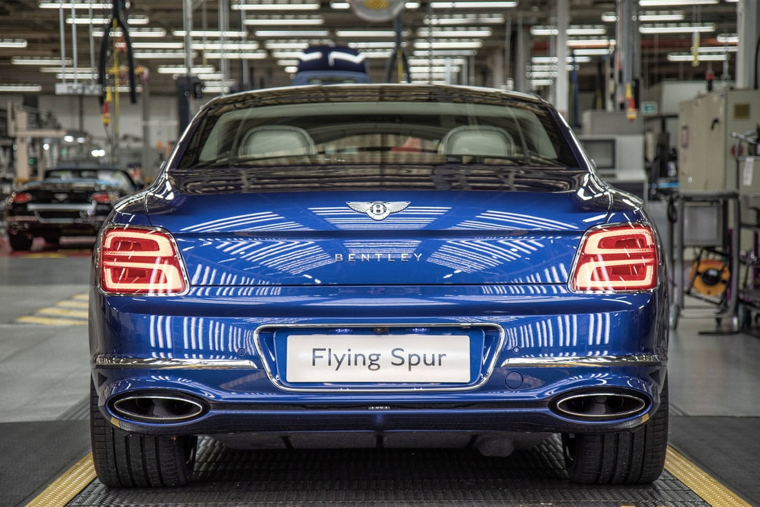 Bentley nachala vypusk sedana Flying Spur novogo pokoleniya1