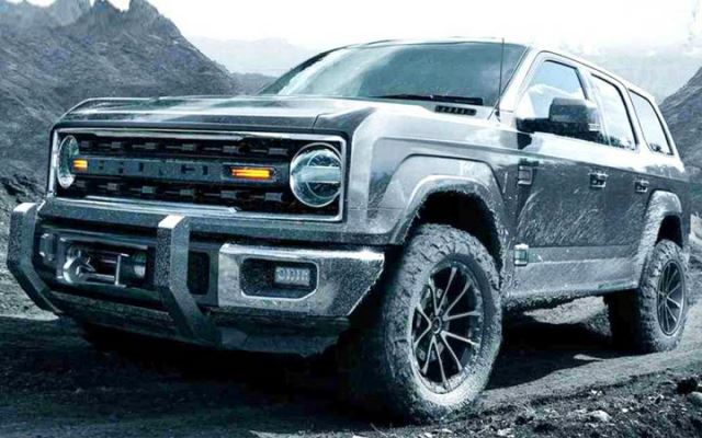 Ford prodemonstriruet vnedorozhnik Bronco vesnoj