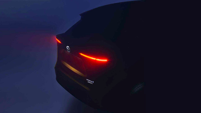 toyota subcompact crossover teaser