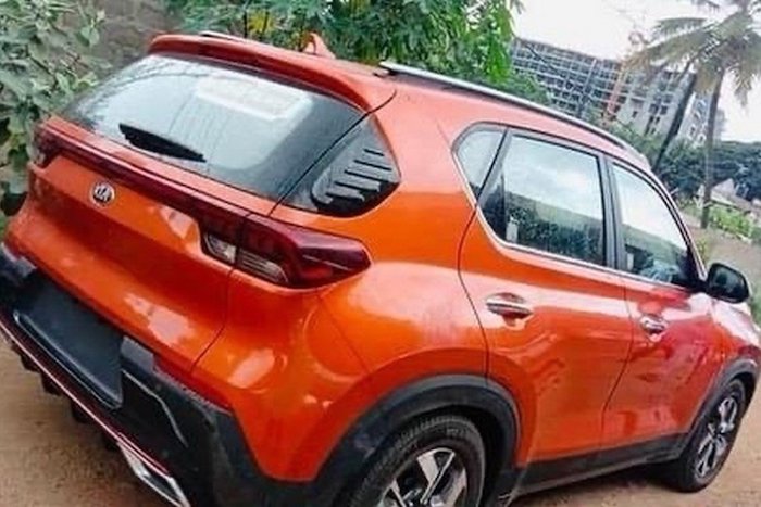 all new kia sonet spotted without camo 1f4e