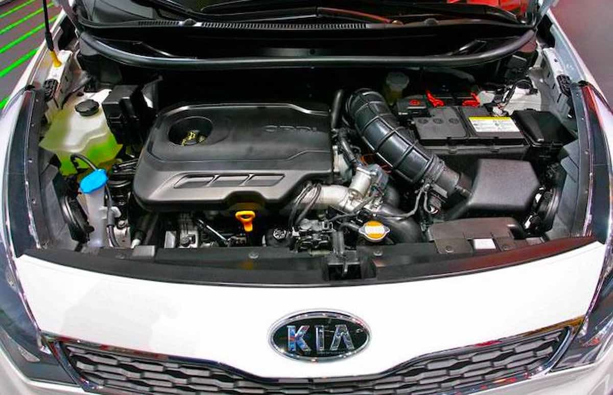 2012 Kia Rio Engine Picture