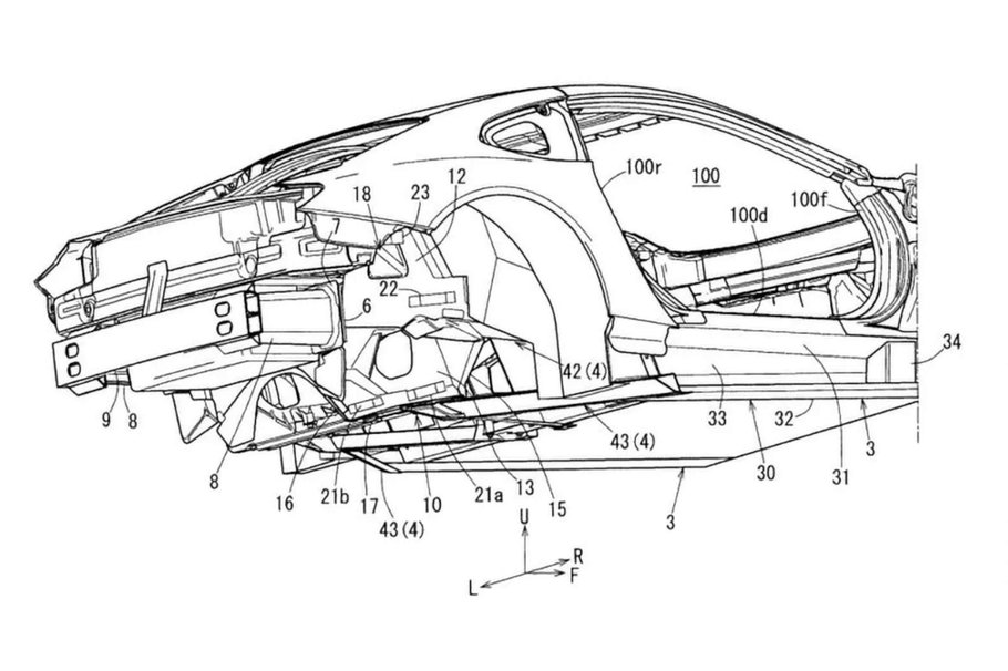 Mazda RX9 patent1