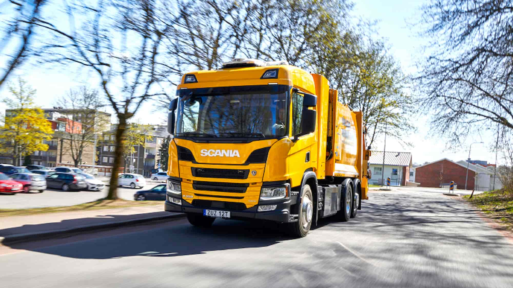 Scania Hydrogen Garbage truck 2