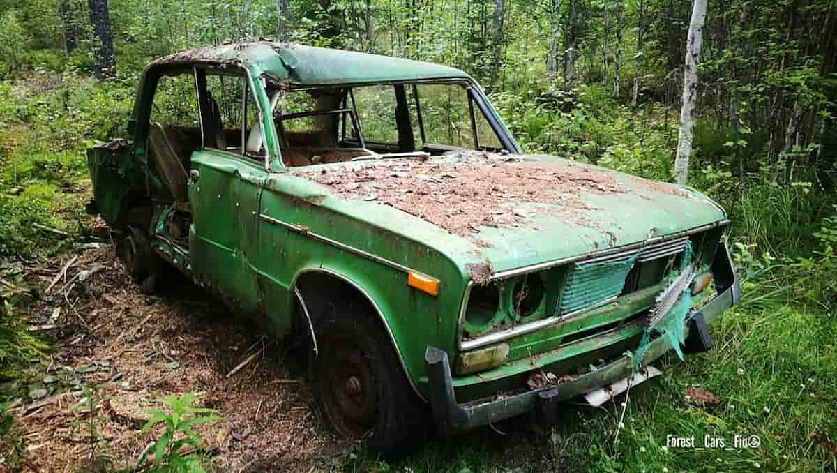 Что стало с российскими машинами, брошенными в Финляндии (много фото) –  Daily-Motor