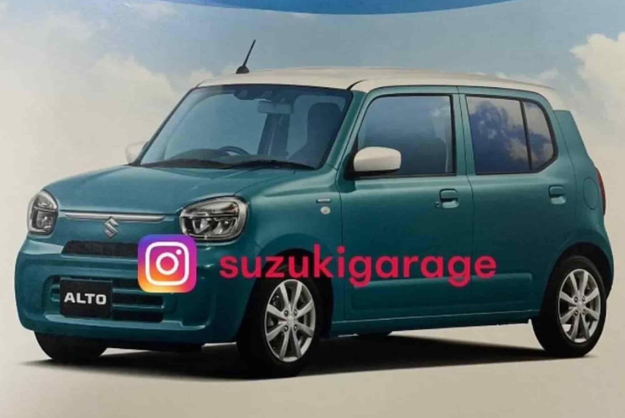 new gen Suzuki Alto Spied