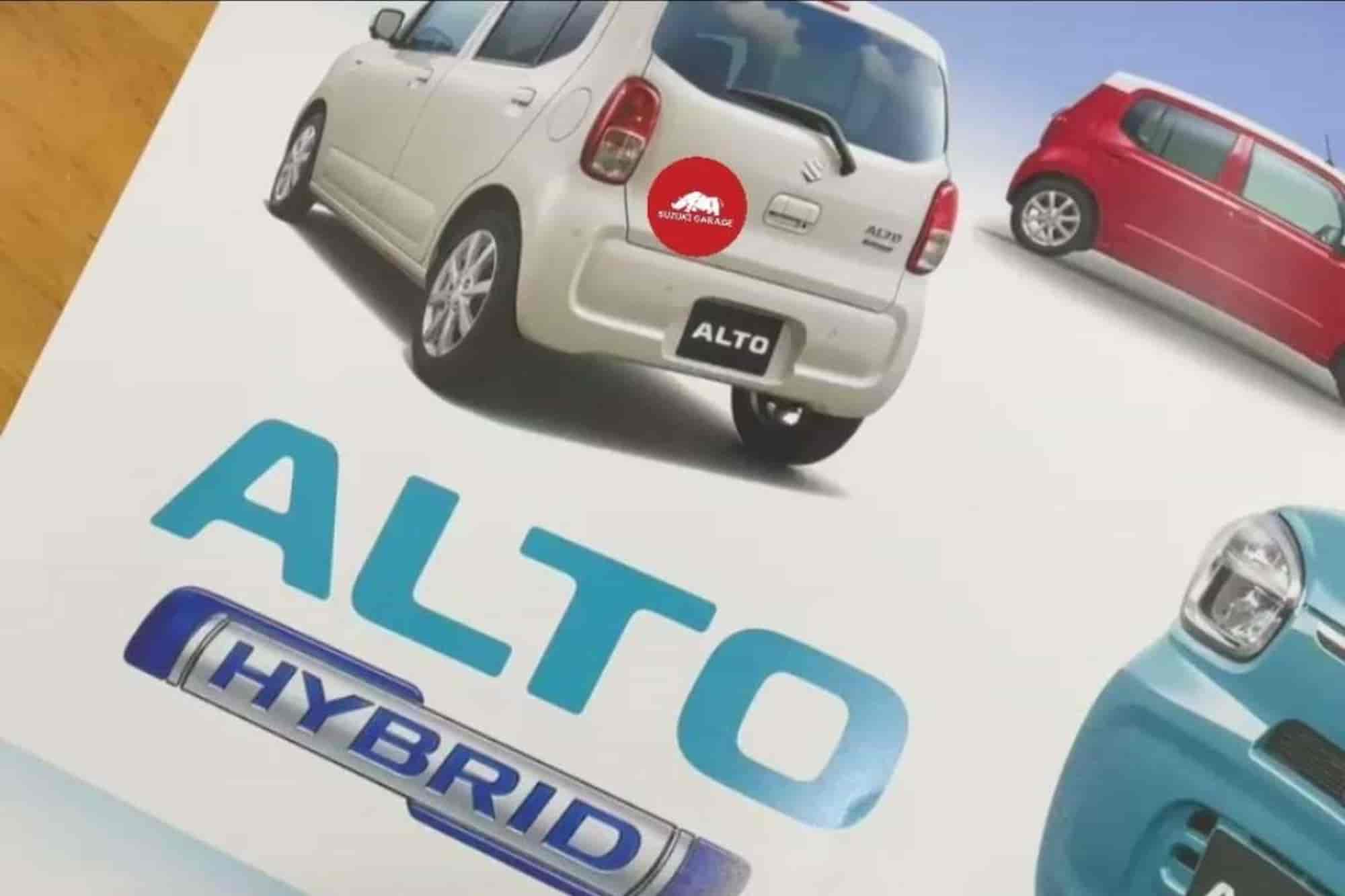 new gen Suzuki Alto hybrid leaked