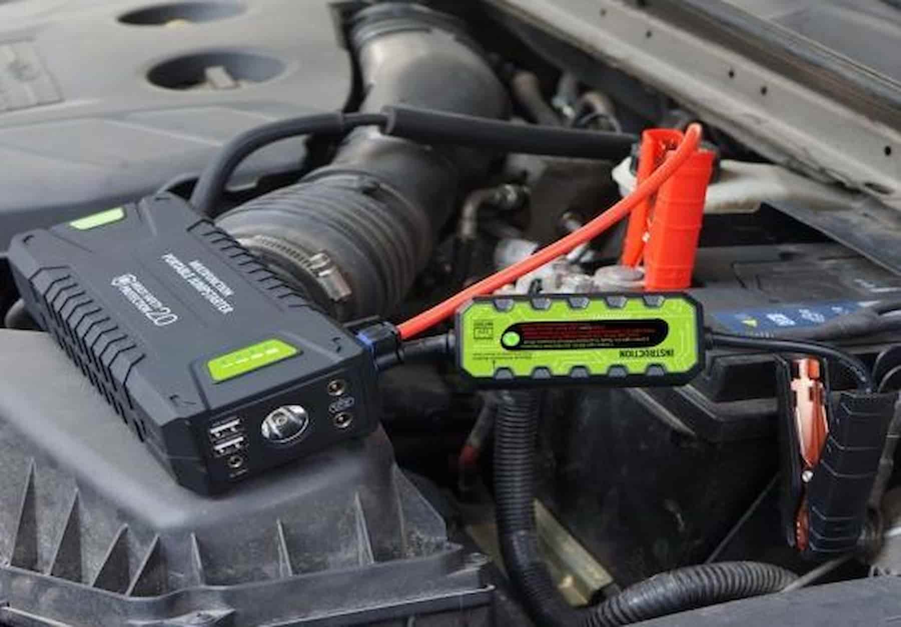 1000A Peak Current Portable Jump Starter Power Booster for Car Truck