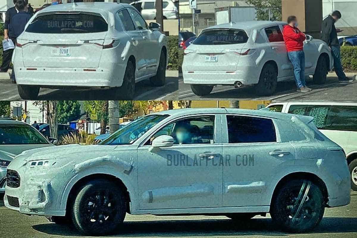 Honda Civic SUV profile Spied