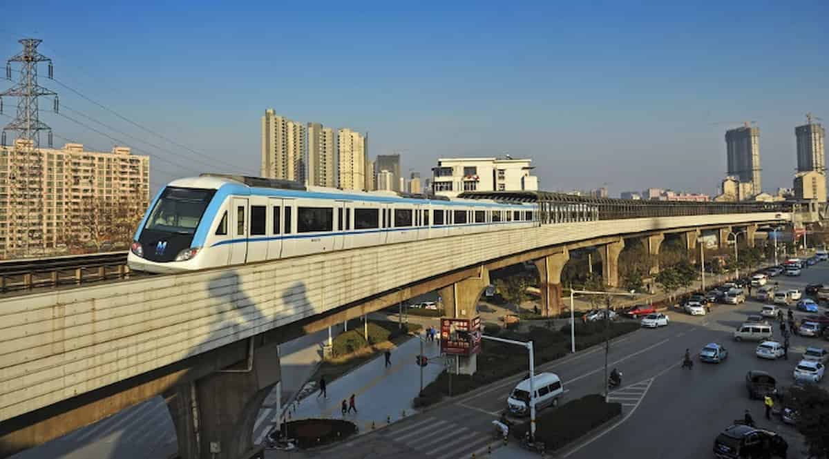 Line 1 Wuhan Metro Bridge