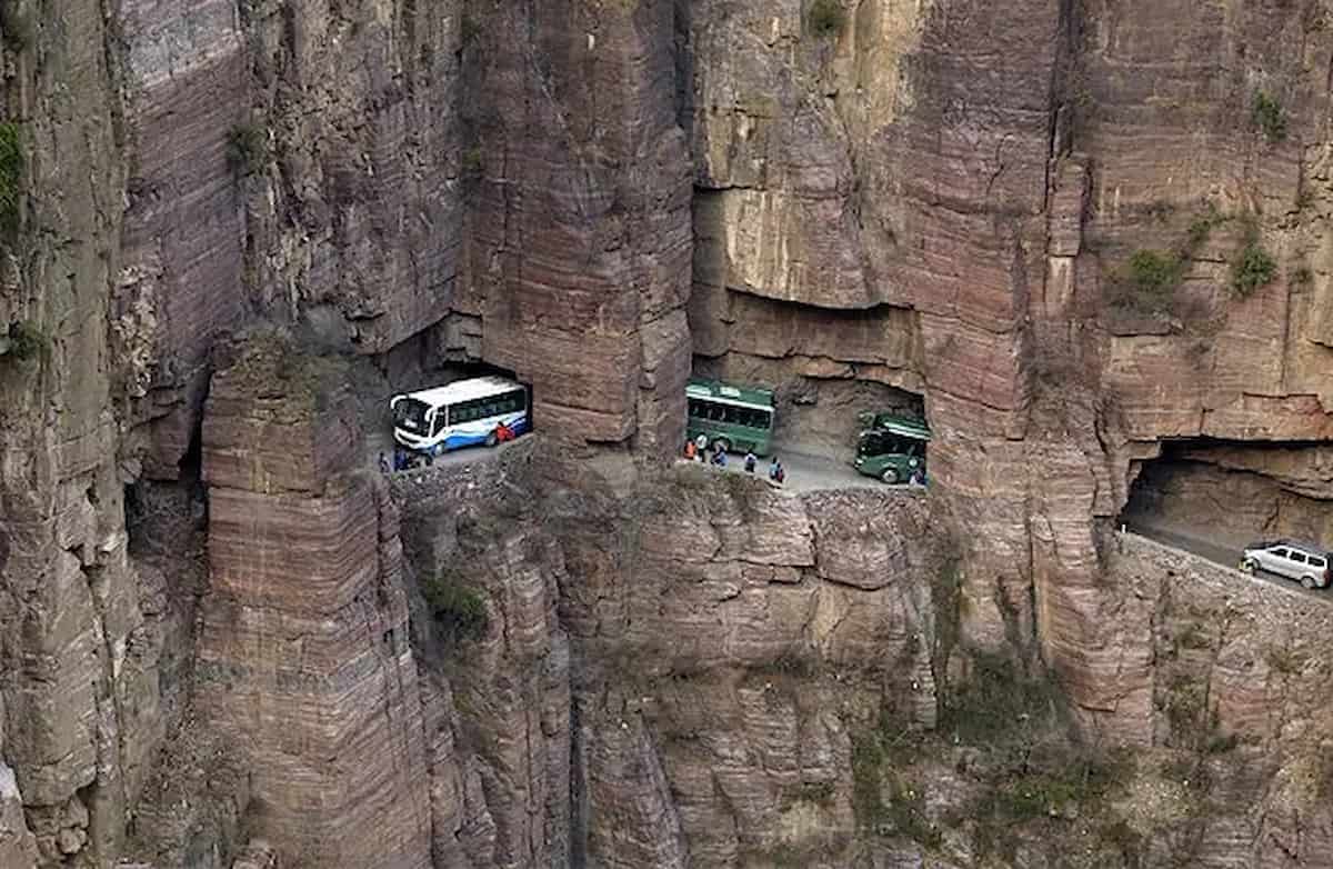 Страшные дороги в горах