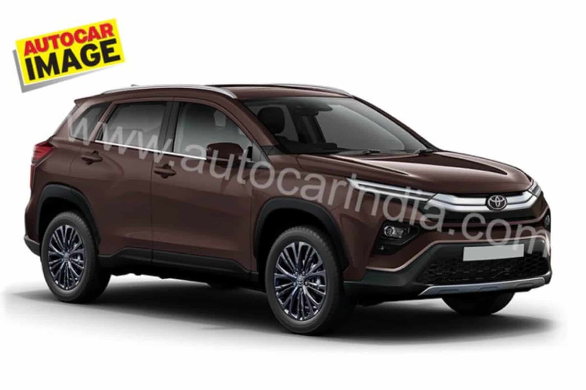 Toyota D22 SUV rendered