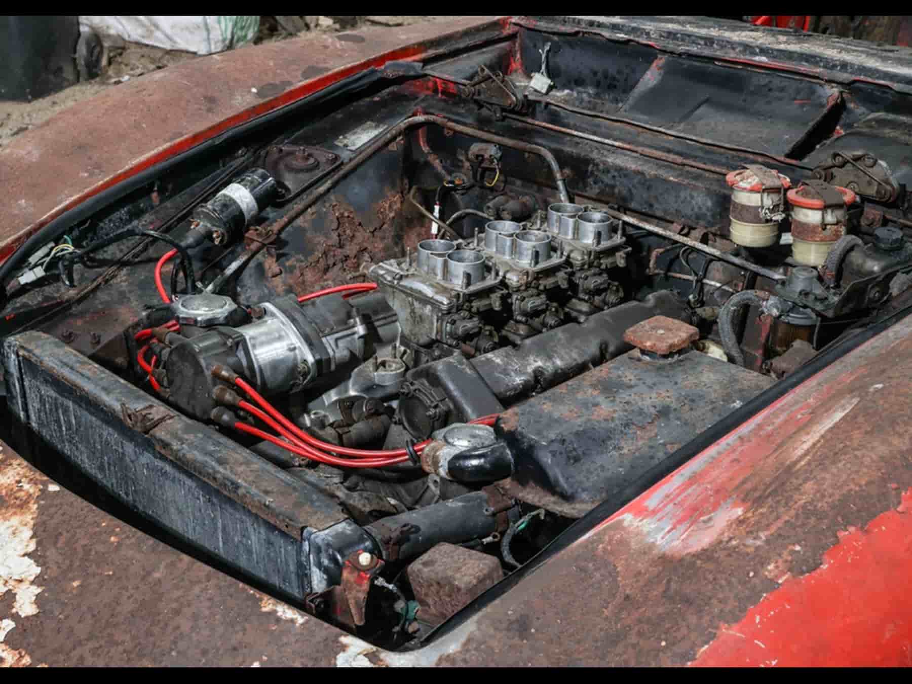 1968 Fiat Dino Spider Burnt 8