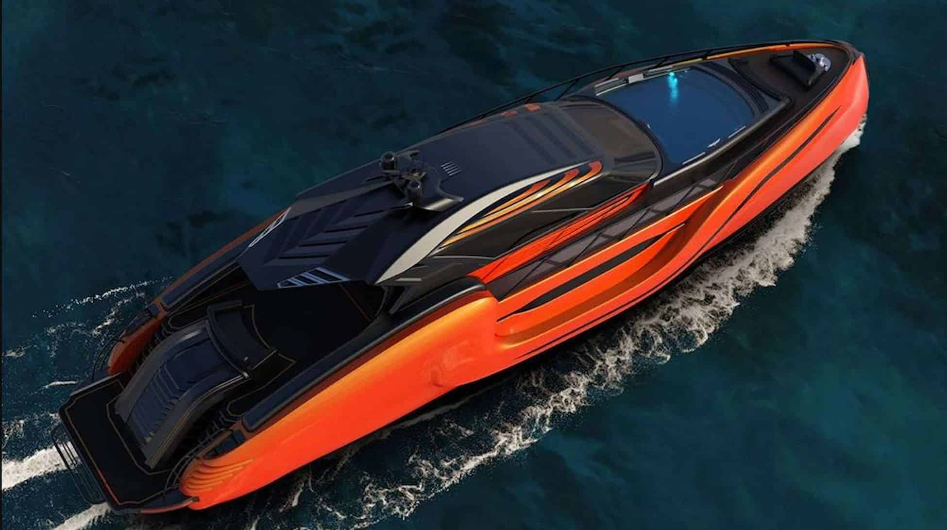 naval yachts unveils the lxt88 superyacht a striking supercar inspired speed demon 7