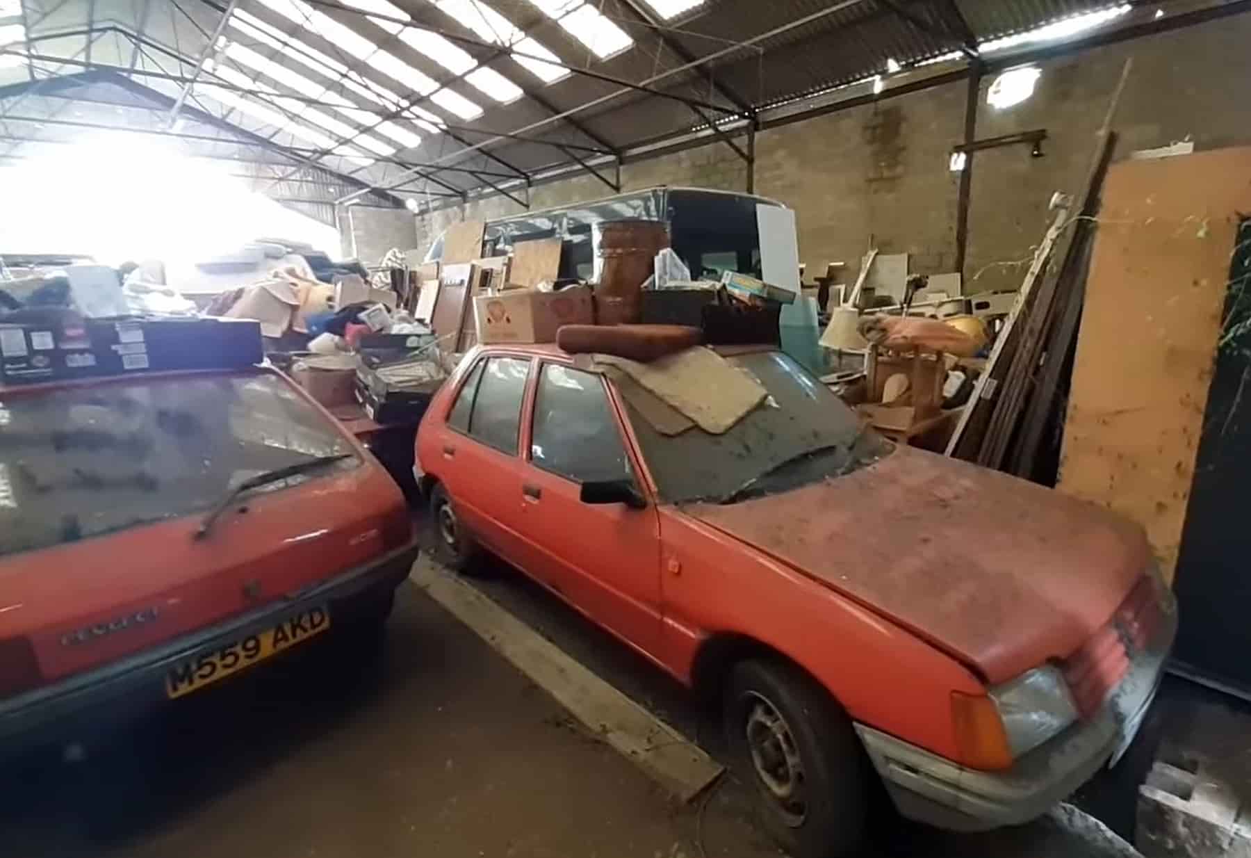 this big stash of abandoned cars and vans is wasting away in someone s backyard 189775 1