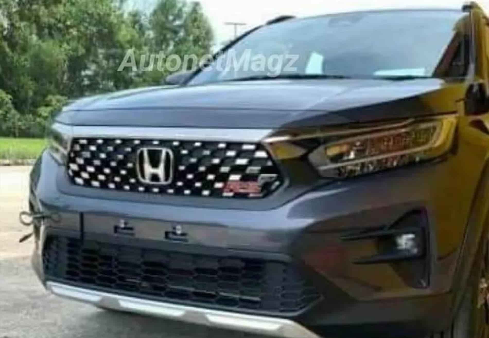 Honda Compact SUV Spied