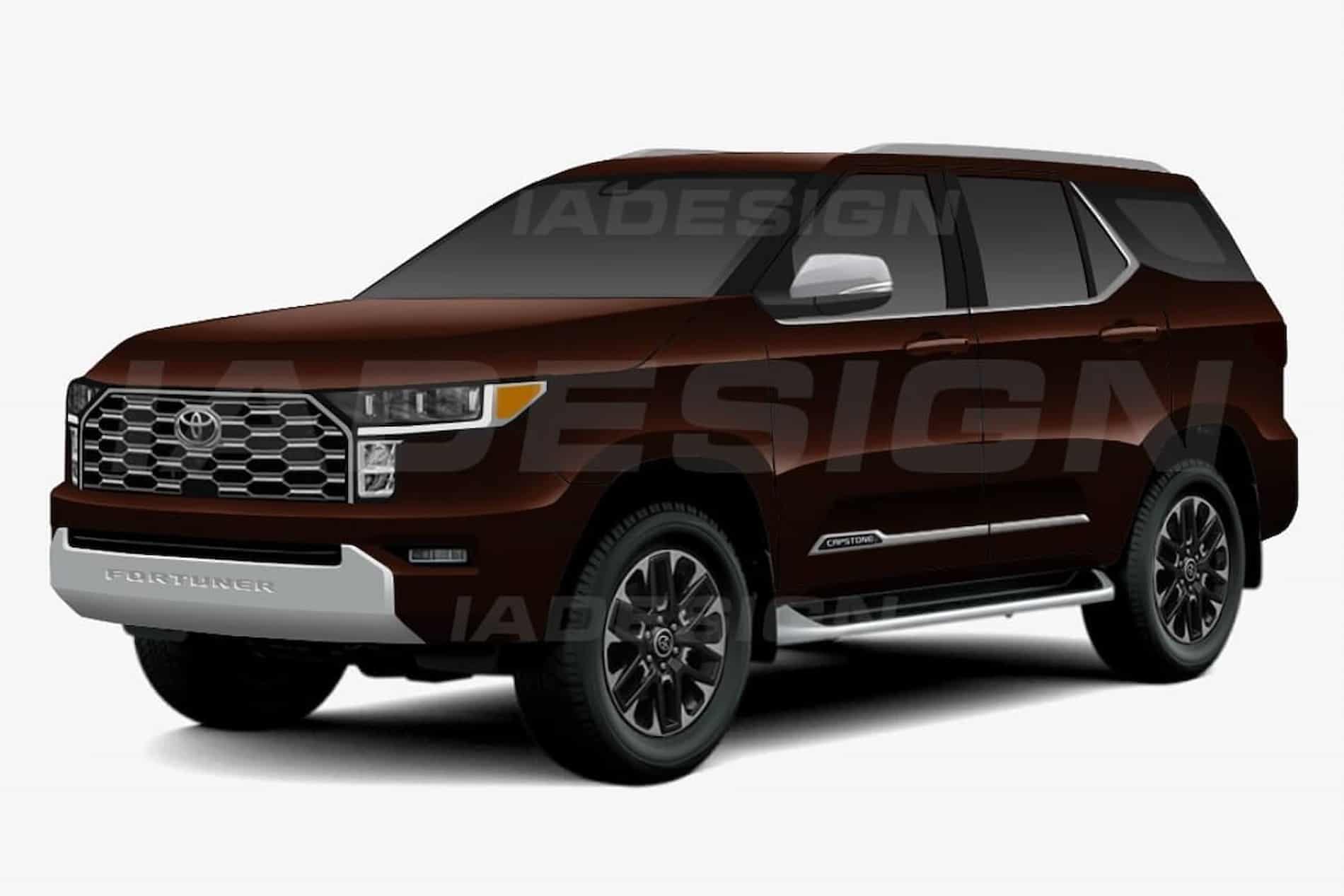 all new Toyota Fortuner 2023 Rendered