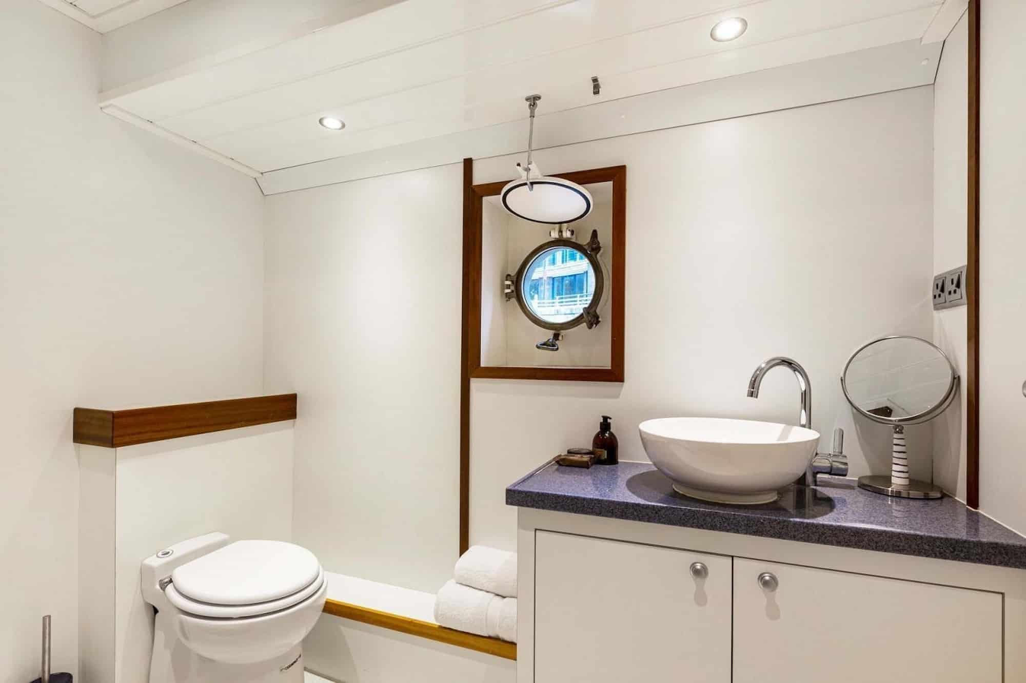 this 14m luxury floating home is fully seaworthy also boasts a wine cellar 8