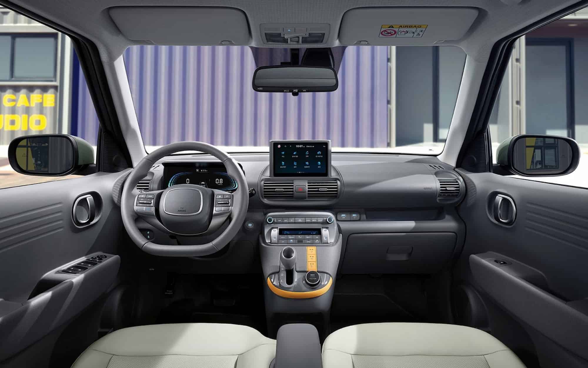 Hyundai Casper interior 1