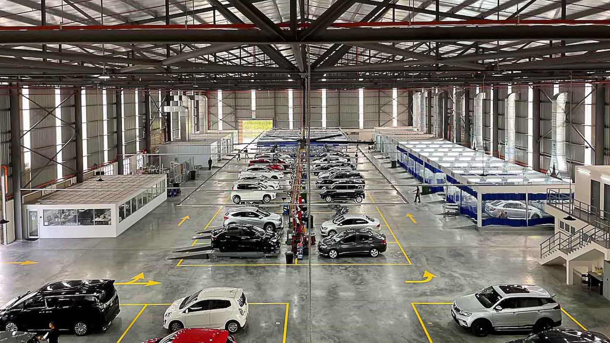 2022 carsome largest car refurbishment facility 2