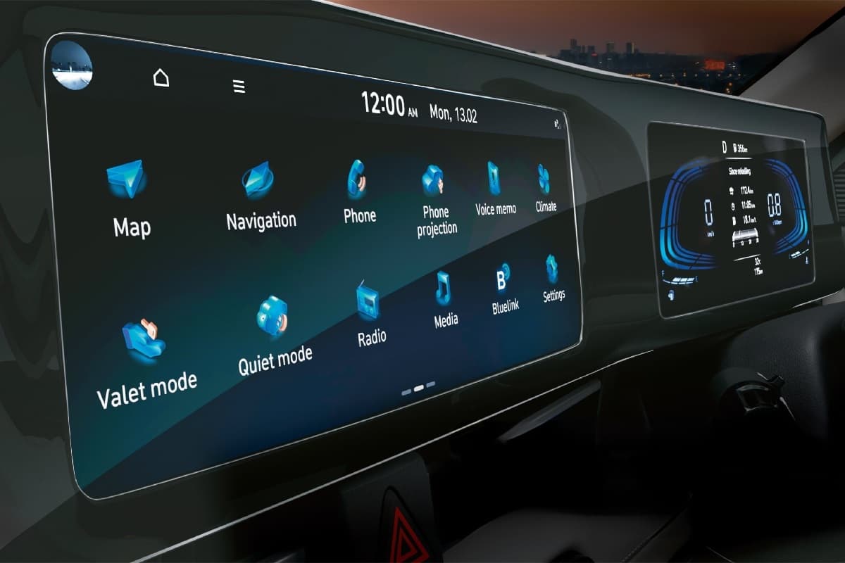 New Hyundai Verna Touchscreen