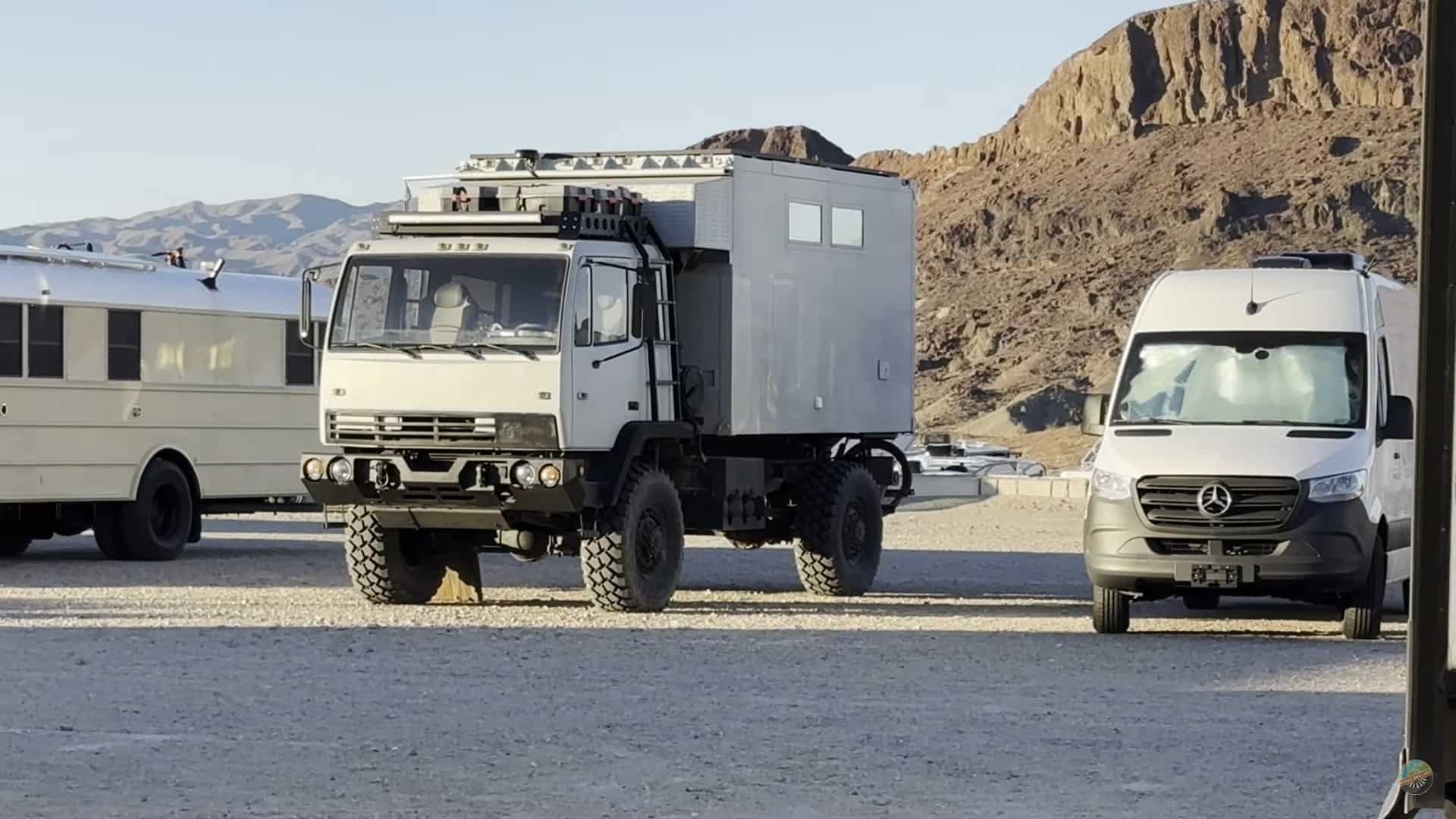 this ex military truck is now a go anywhere overlander mobile home for a daring adventurer 1