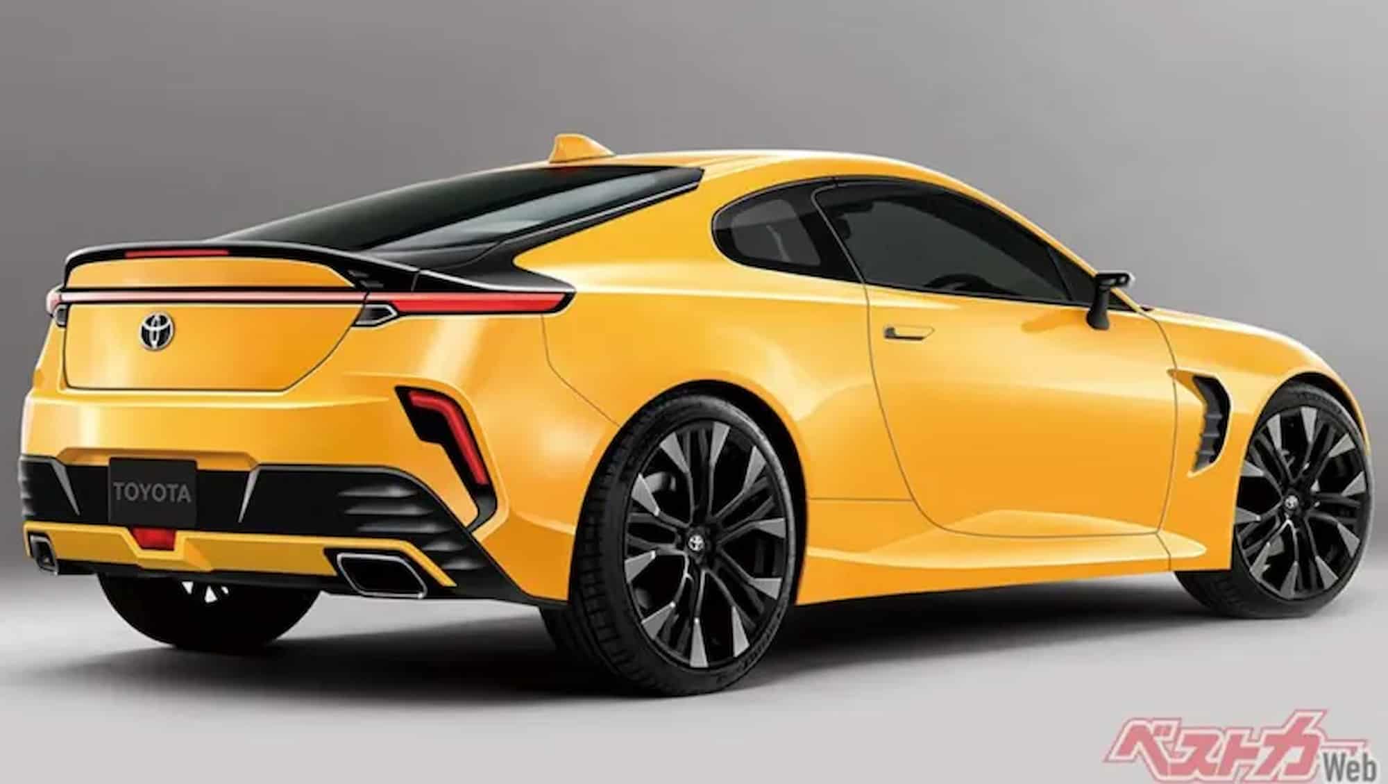 2025 Toyota GR86 render yellow best car 1001x565p 2