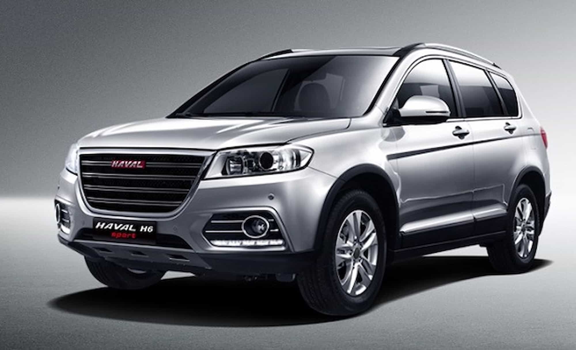2016 haval h6 front
