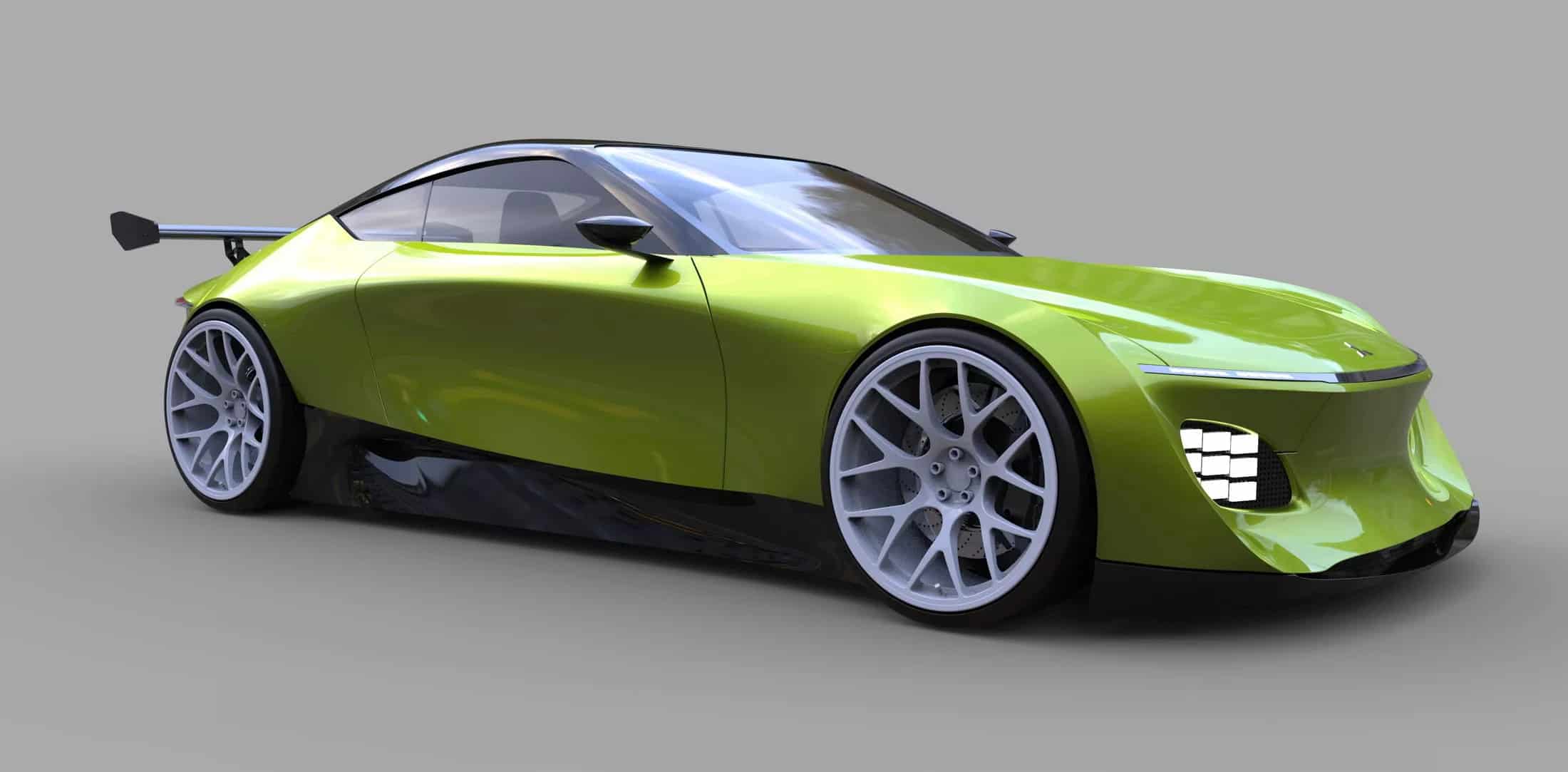 Mitsubishi Eclipse Design Study By Andrey Sulemin 8