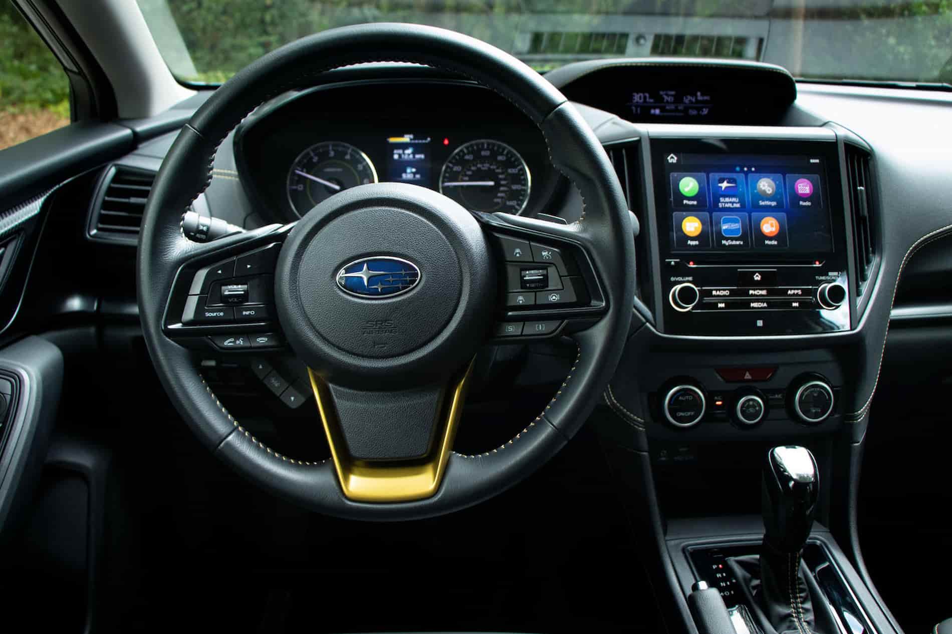 2023 subaru crosstrek steering wheel design carbuzz 832842 1600